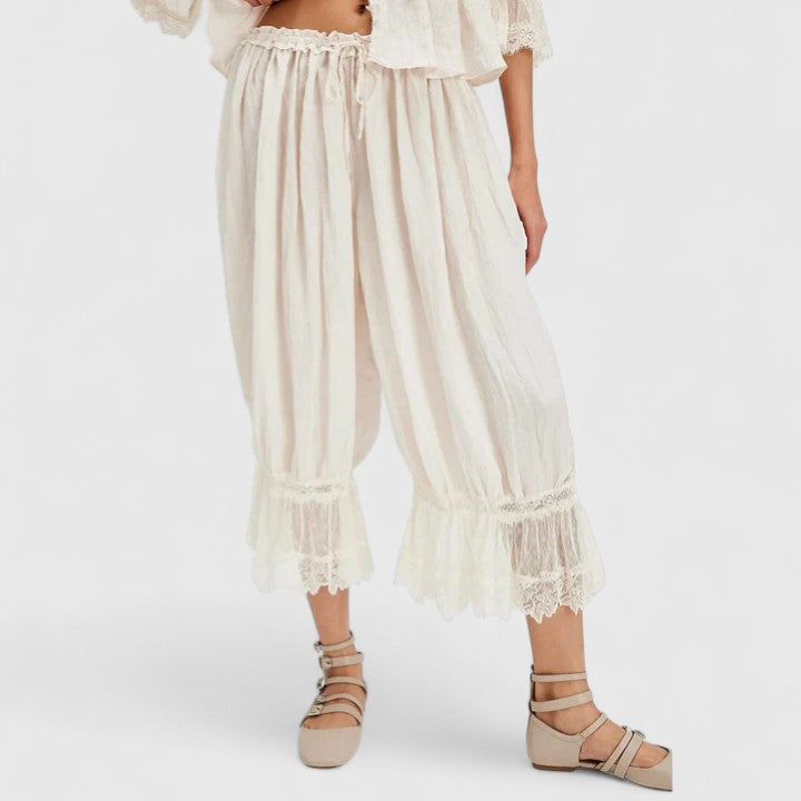 Women's Relaxed Trousers Pants Outfit for Work Casual Days Holidays and Everyday Wear