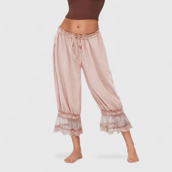 Women's Relaxed Trousers Pants Outfit for Work Casual Days Holidays and Everyday Wear
