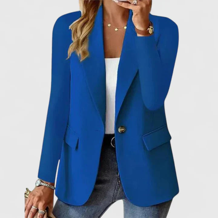 Women's Tailored Blazer Layering Outerwear for Work Autumn Winter and Everyday Wear