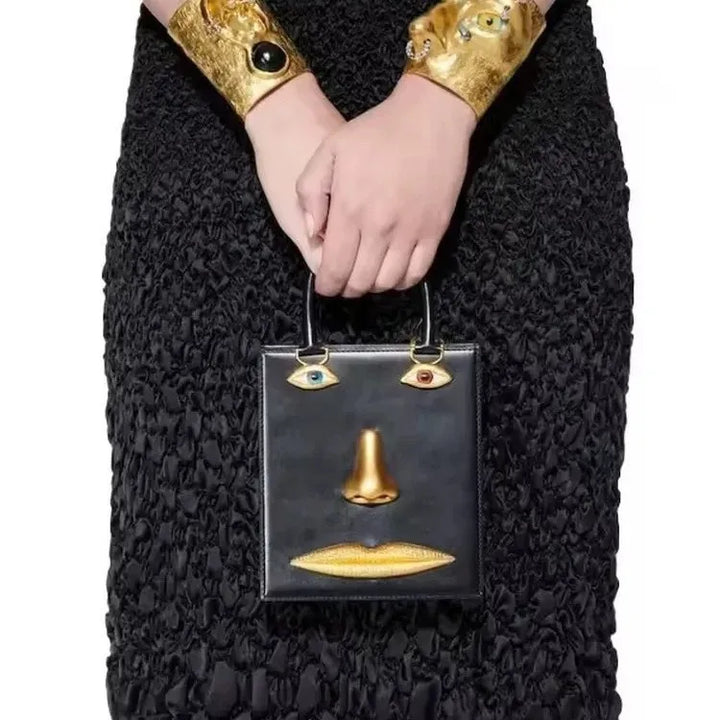 Women’s Elegant Statement Top Handle Bag | Chic