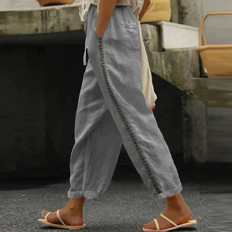 Women's High Waist Tapered Pants Outfit for Work Casual Days Holidays and Everyday Wear