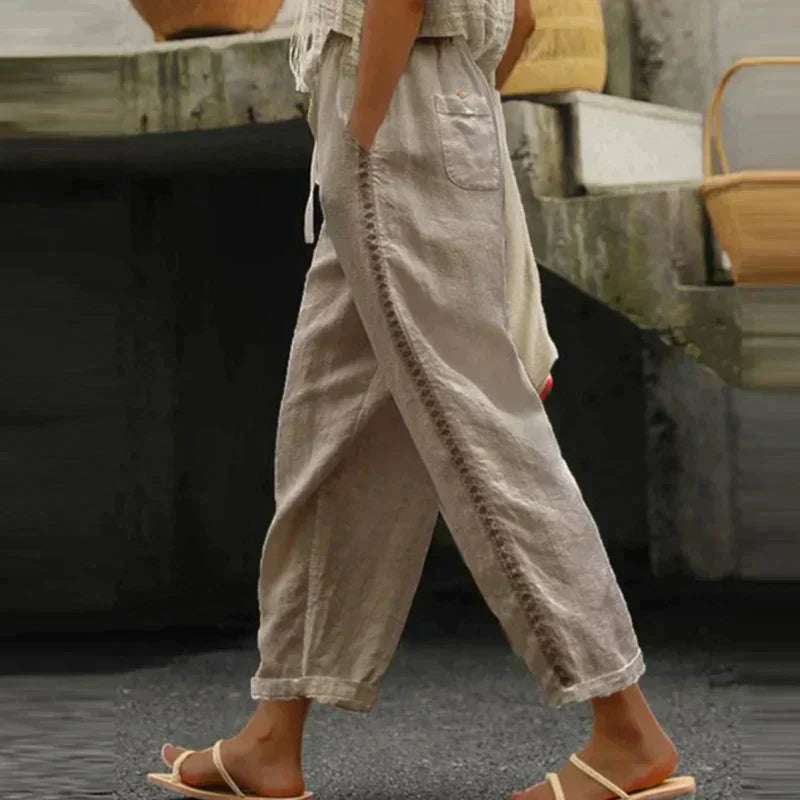 Women's High Waist Tapered Pants Outfit for Work Casual Days Holidays and Everyday Wear