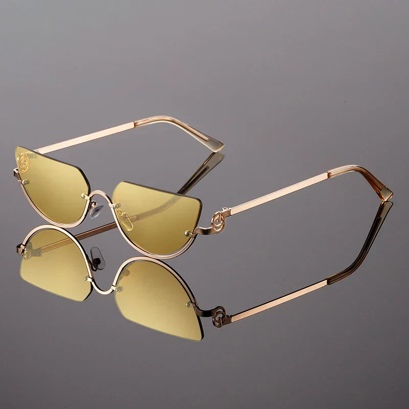 Women's Cat Eye Sunglasses Outfit for Weddings Parties Holidays Occasions and Everyday Wear