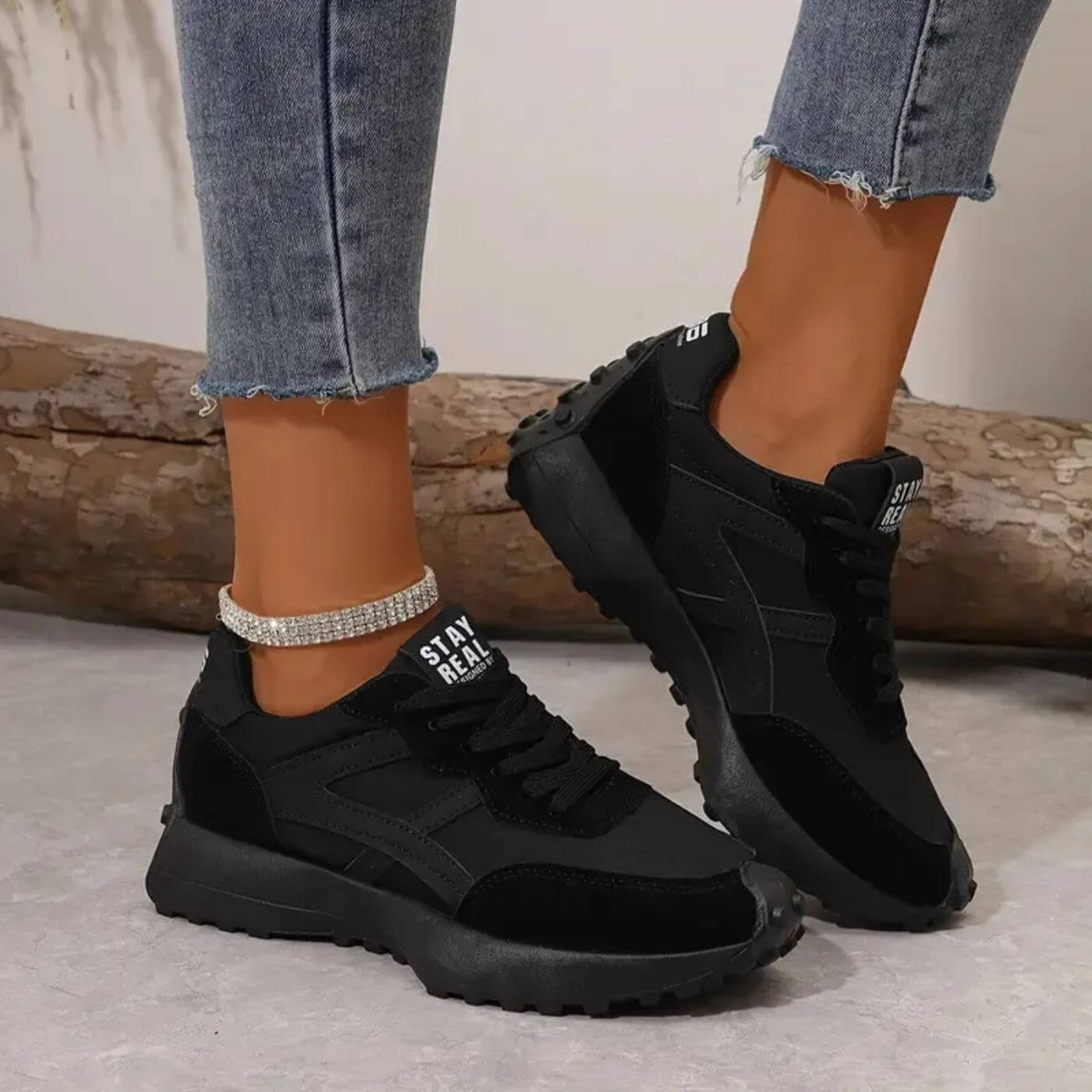 Women's Casual Slip-Resistant Sneakers Footwear for Summer Holidays Weddings Parties and Everyday Wear