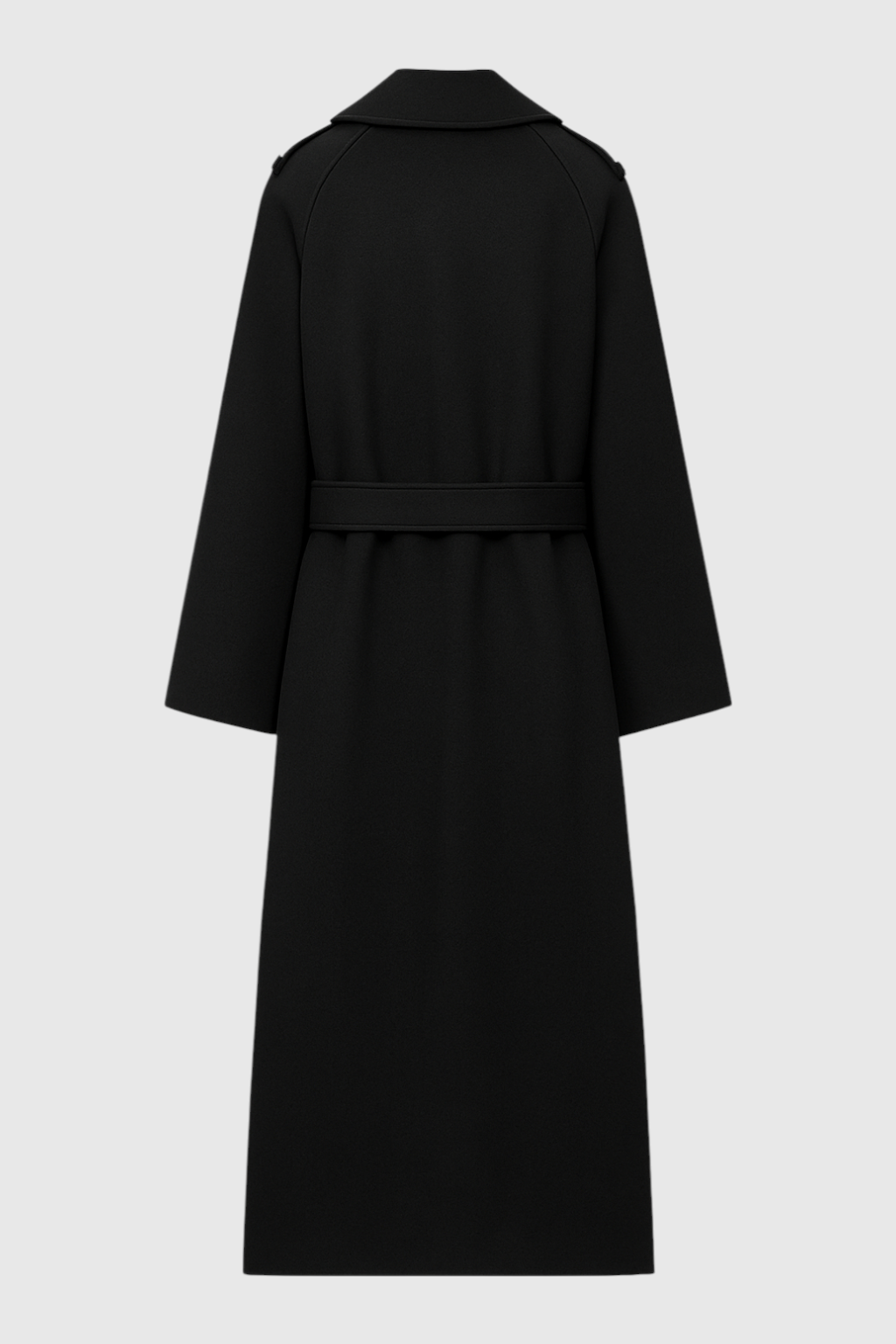 Women's Classic Long Trench Coat Belted Warm Stylish Everyday Outerwear