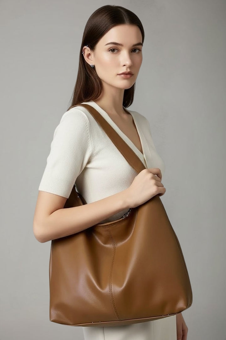 Women's Classic Tote Bag Stylish Design Large Inner Pocket Everyday Use