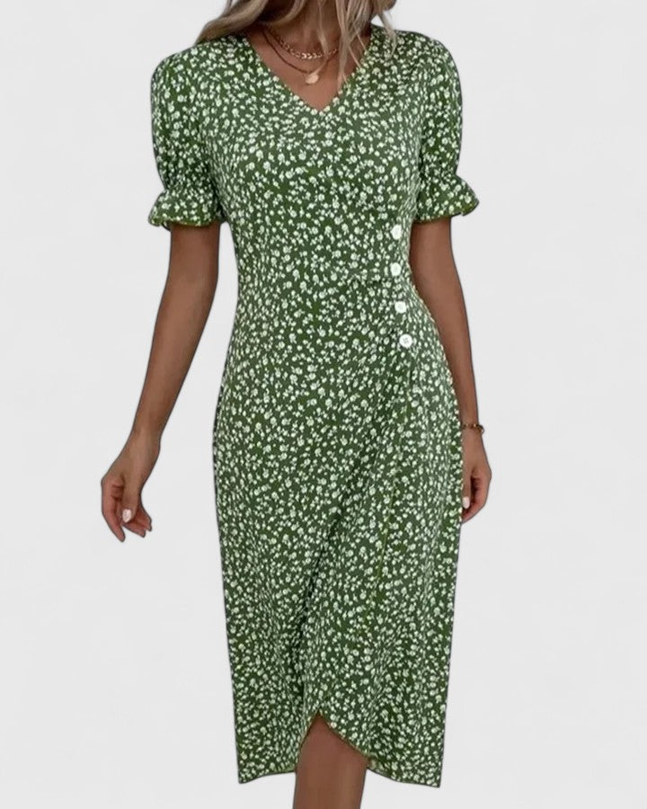 Women's Airy Midi Dress Summer Dress Outfit for Summer Holidays Weddings Parties and Everyday Wear