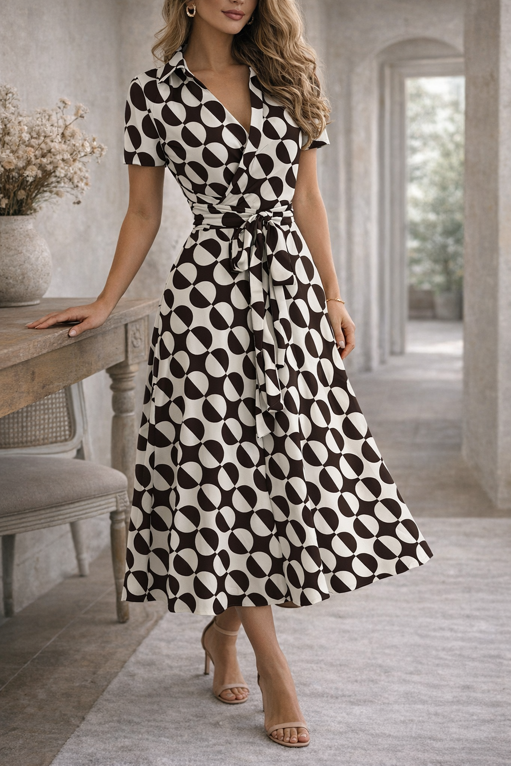Women's Off-Shoulder Midi Dress Outfit for Summer Holidays Weddings Parties and Everyday Wear