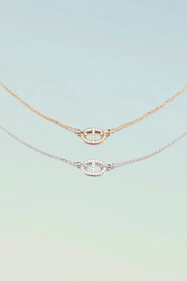 Women's Gold Dainty Necklace Statement Jewellery Jewelry Gift for Women Weddings Parties Prom and Everyday Wear
