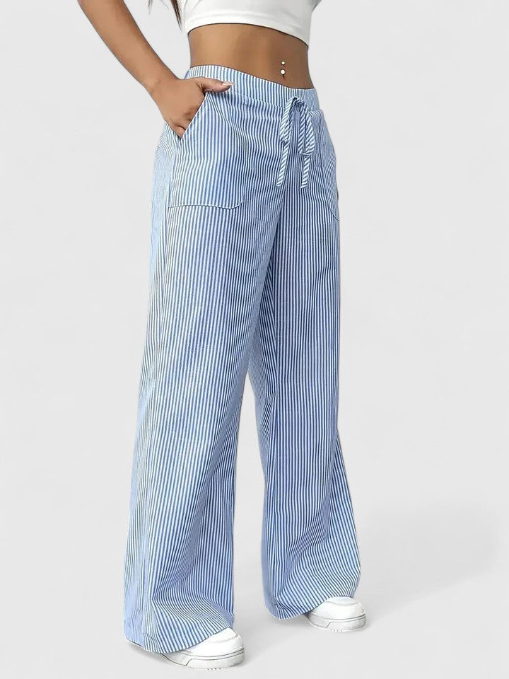 Women's Casual Relaxed Pants Outfit for Work Casual Days Holidays and Everyday Wear