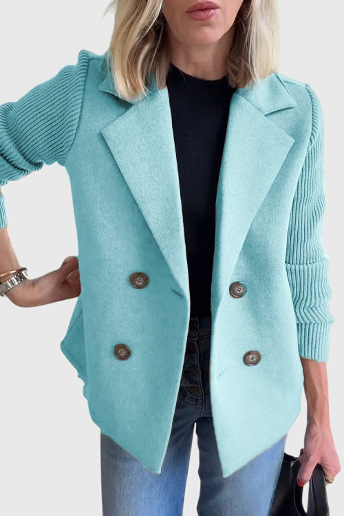 Women's Tailored Blazer Layering Outerwear for Work Autumn Winter and Everyday Wear