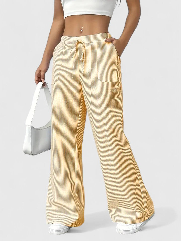 Women's Casual Relaxed Pants Outfit for Work Casual Days Holidays and Everyday Wear