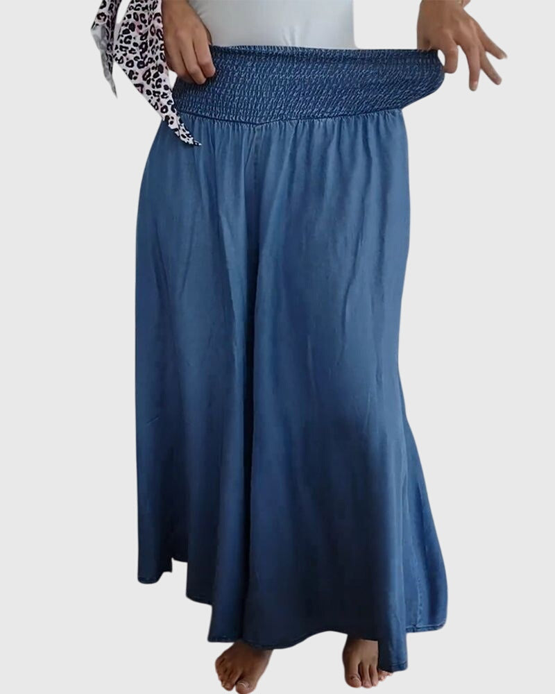 Women's Relaxed Fit Stretchy Pants Outfit for Work Casual Days Holidays and Everyday Wear