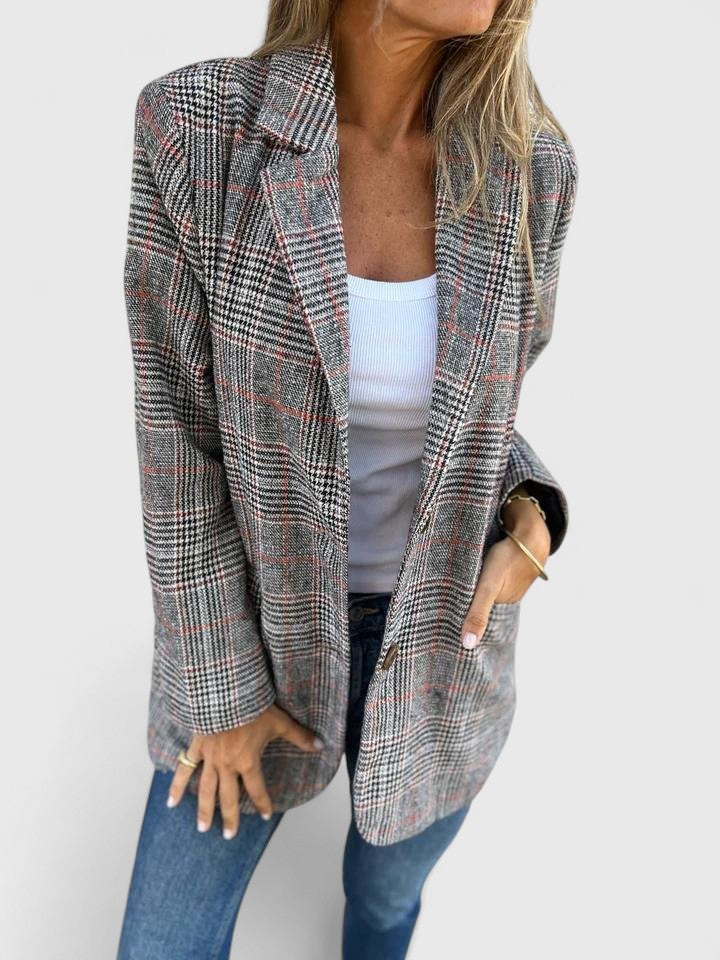 Women's Casual Blazer Layering Outerwear for Work Autumn Winter and Everyday Wear
