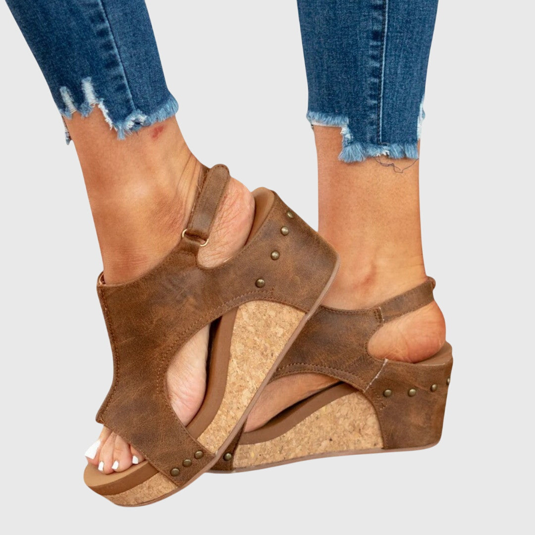 Women's Casual Open Toe Sandals Adjustable Straps Lightweight Everyday Style