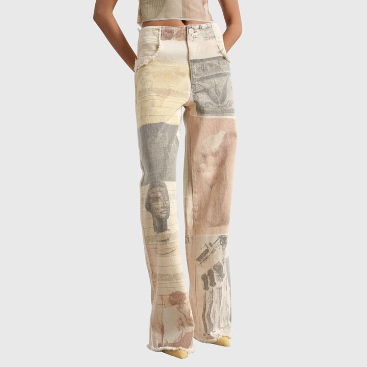 Women’s Stylish Wide Jeans | Casual