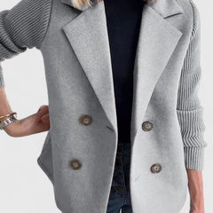 Women's Tailored Blazer Structured Fit Single-Breasted Classic Office