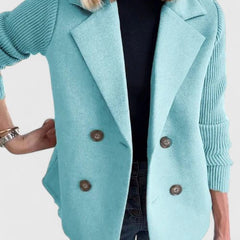 Women's Tailored Blazer Structured Fit Single-Breasted Classic Office