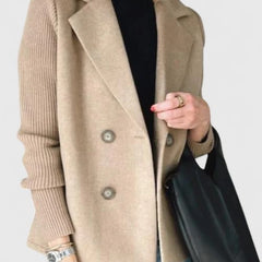 Women's Tailored Blazer Structured Fit Single-Breasted Classic Office