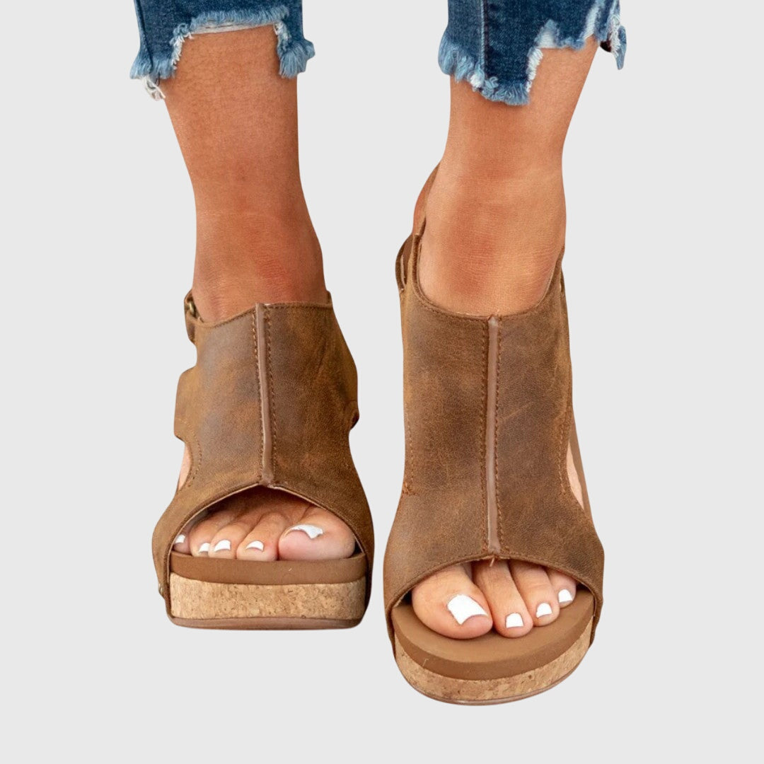 Women's Casual Open Toe Sandals Adjustable Straps Lightweight Everyday Style