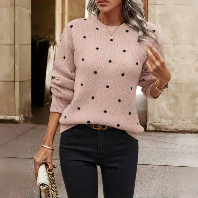 Women's Casual Relaxed Sweater Knitwear for Autumn Winter Layering Cosy Days and Everyday Wear