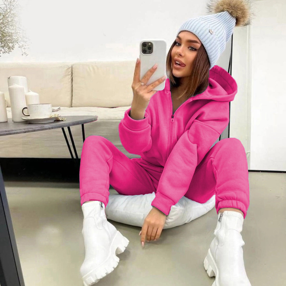 Women's Casual Jogging Suit Outfit for Weddings Parties Holidays Occasions and Everyday Wear