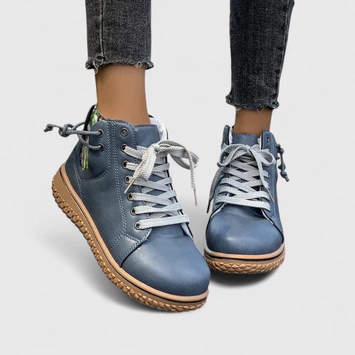 Women's Lace Up Ankle Boots Footwear for Summer Holidays Weddings Parties and Everyday Wear