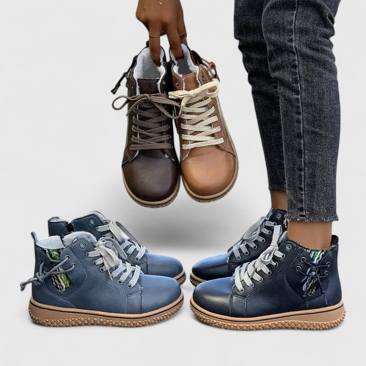 Women's Lace Up Ankle Boots Footwear for Summer Holidays Weddings Parties and Everyday Wear