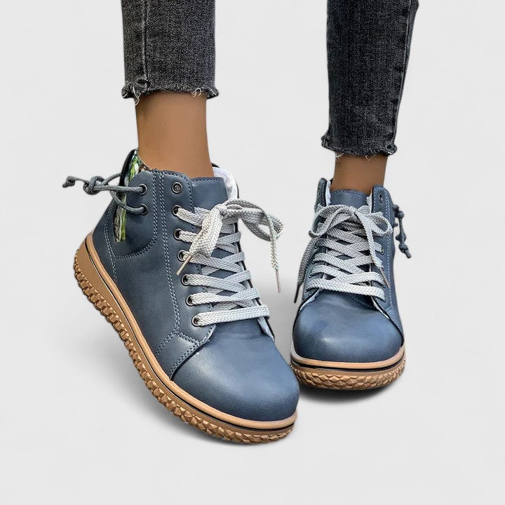 Women's Lace Up Ankle Boots Footwear for Summer Holidays Weddings Parties and Everyday Wear