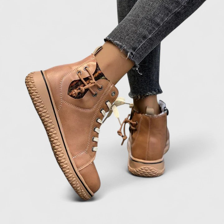 Women's Lace Up Ankle Boots Footwear for Summer Holidays Weddings Parties and Everyday Wear