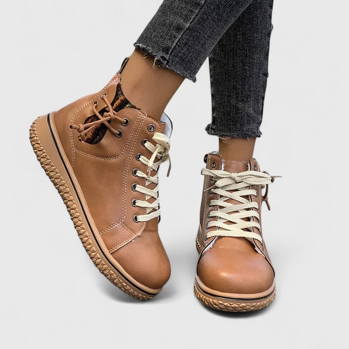 Women's Lace Up Ankle Boots Footwear for Summer Holidays Weddings Parties and Everyday Wear