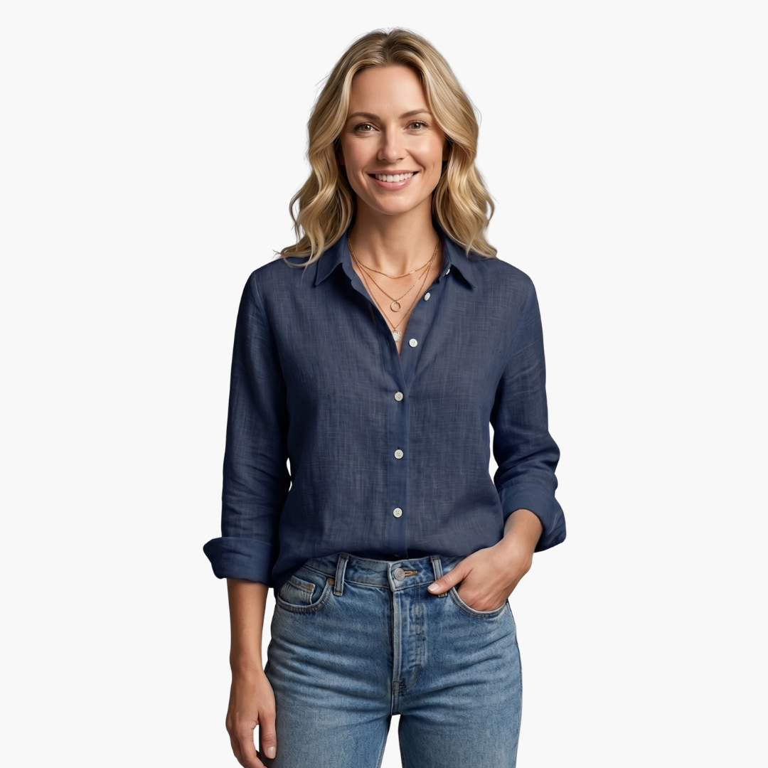 Women's Casual Shirt Outfit for Work Brunch Casual Days and Everyday Wear