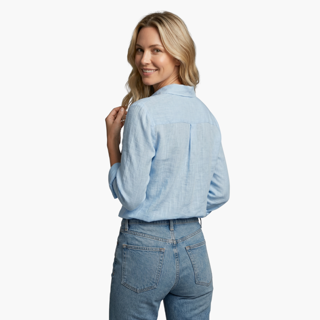 Women's Casual Shirt Outfit for Work Brunch Casual Days and Everyday Wear
