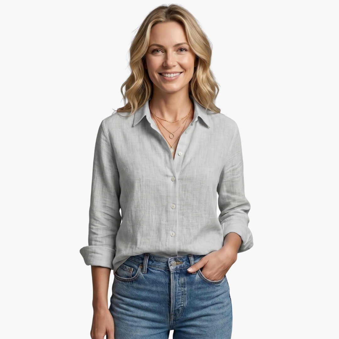 Women's Casual Shirt Outfit for Work Brunch Casual Days and Everyday Wear