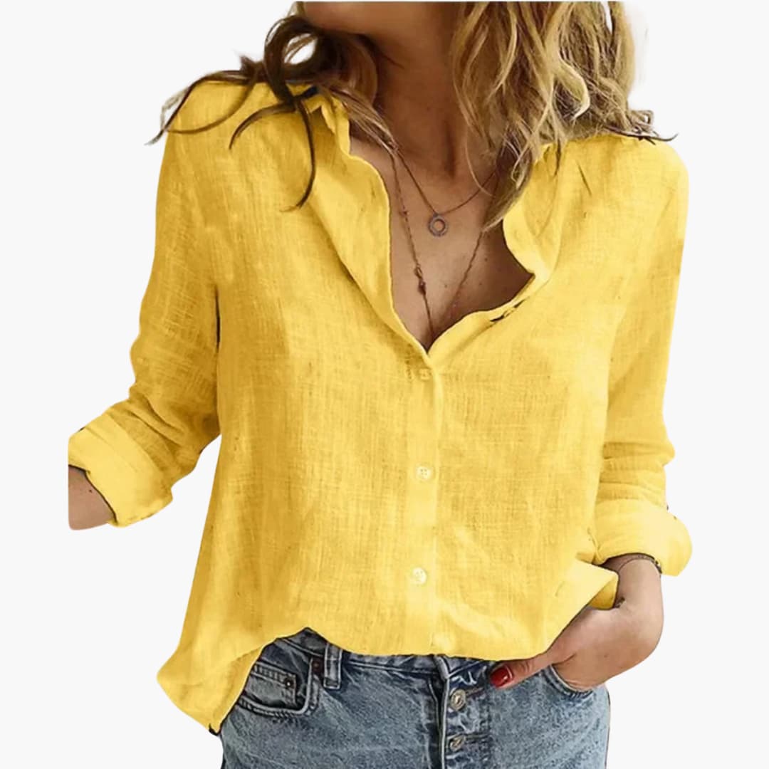 Women's Casual Shirt Outfit for Work Brunch Casual Days and Everyday Wear