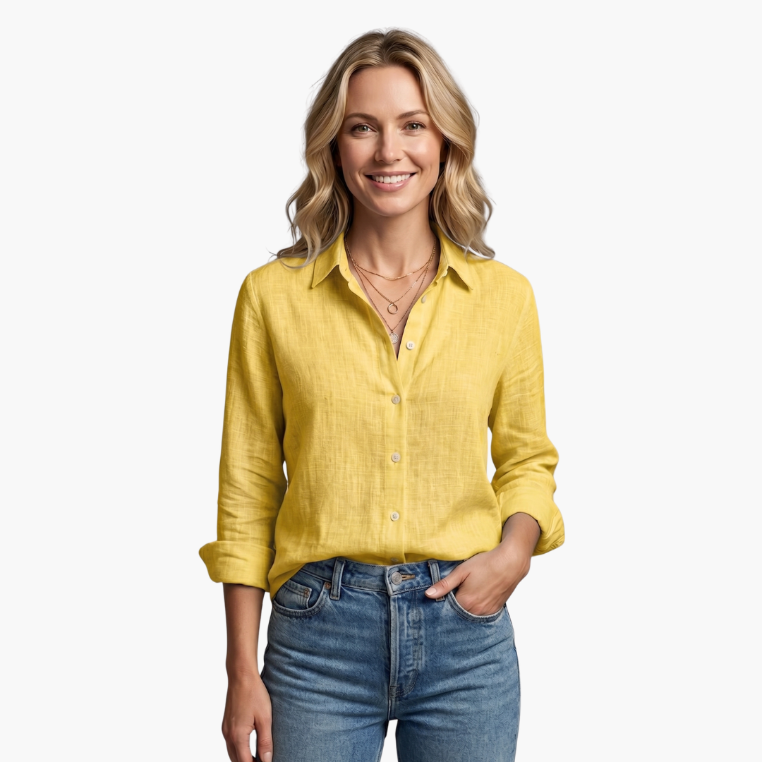 Women's Casual Shirt Outfit for Work Brunch Casual Days and Everyday Wear