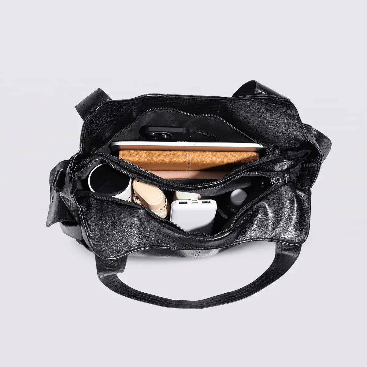 Women's Spacious Shoulder Bag Elegant Design Versatile Everyday Tote