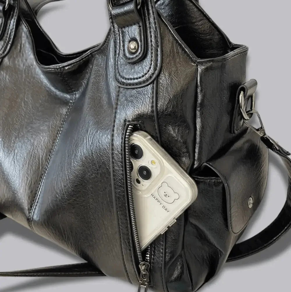 Women's Spacious Shoulder Bag Elegant Design Versatile Everyday Tote