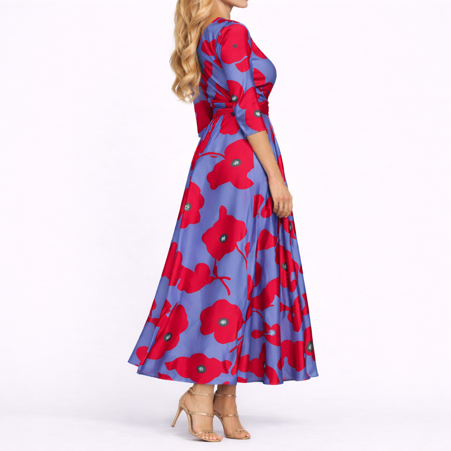 Women's Floral Maxi Dress Outfit for Summer Holidays Weddings Parties and Everyday Wear