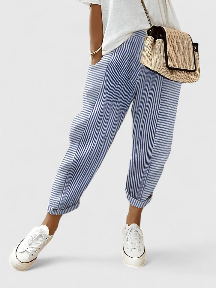Women's Casual Chino Relaxed Fit Pants Outfit for Work Casual Days Holidays and Everyday Wear