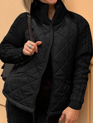Women's Casual Jacket Relaxed Fit Long Sleeve Zip-Up Everyday Layering