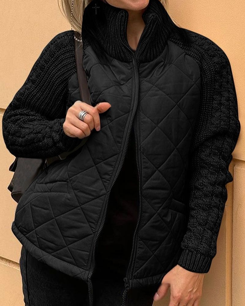 Women's Casual Jacket Relaxed Fit Long Sleeve Zip-Up Everyday Layering