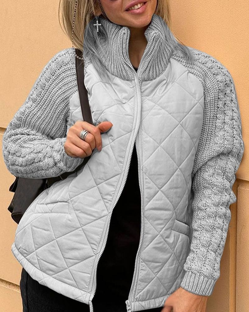 Women's Casual Jacket Relaxed Fit Long Sleeve Zip-Up Everyday Layering