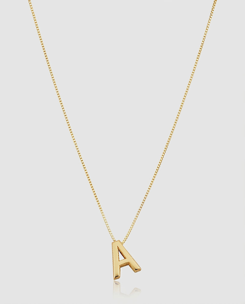 Women's Gold Initial Necklace Statement Jewellery Jewelry Gift for Women Weddings Parties Prom and Everyday Wear