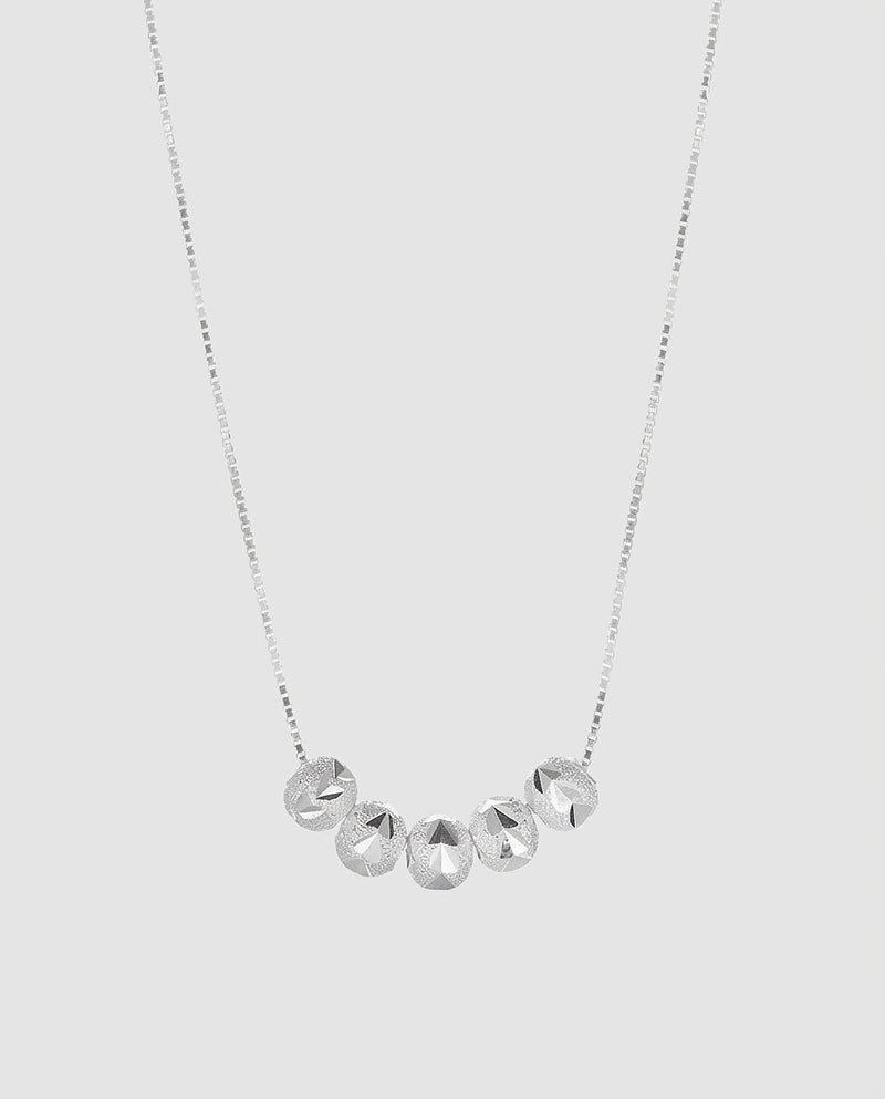 Women's White Gold Necklace Statement Jewellery Jewelry Gift for Women Weddings Parties Prom and Everyday Wear