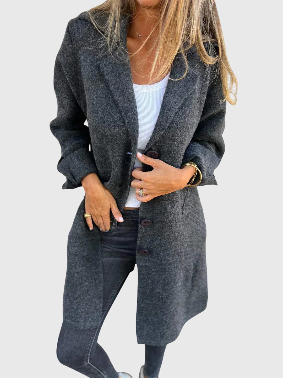Women's Blazer Layering Outerwear for Work Autumn Winter and Everyday Wear