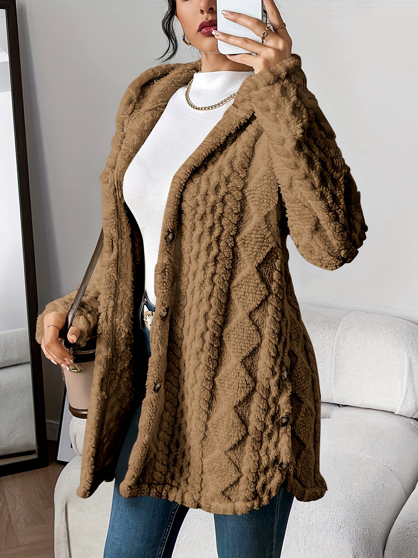 Women's Casual Cardigan Knitwear for Autumn Winter Layering Cosy Days and Everyday Wear
