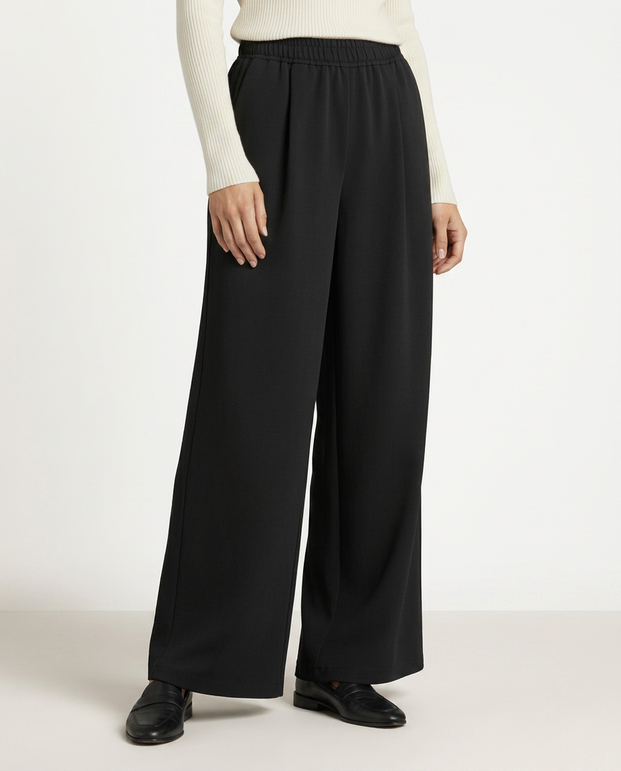 Women's High Waist Wide Leg Trousers Pants Outfit for Work Casual Days Holidays and Everyday Wear