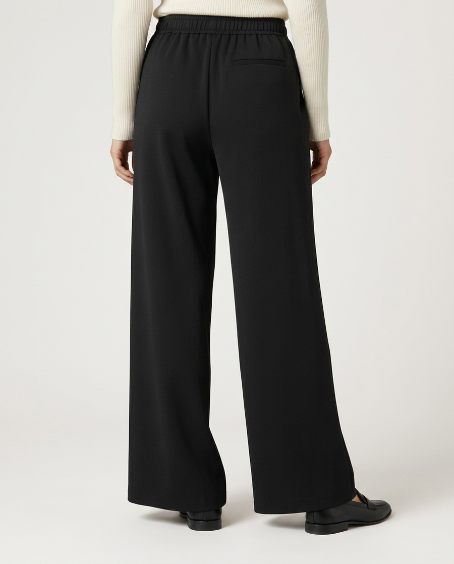 Women's High Waist Wide Leg Trousers Pants Outfit for Work Casual Days Holidays and Everyday Wear