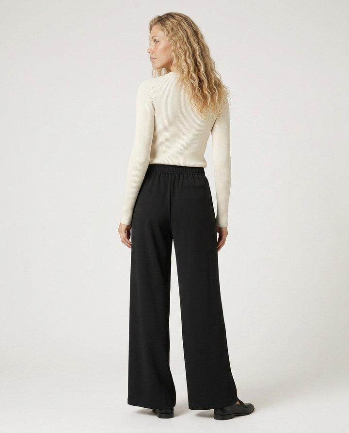 Women’s Stylish High Waist Wide Leg Trousers | Trendy
